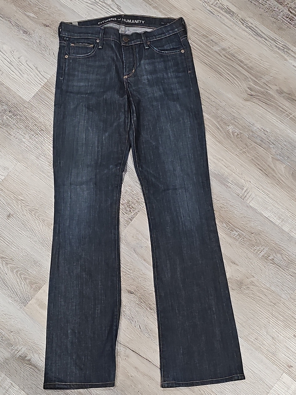 Citizens of Humanity Kelly low rise bootcut leg Bootcut Jeans Black Waist 26